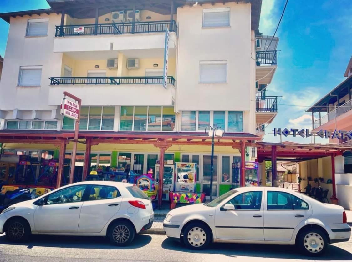 Erato Hotel Leptokaryá Ngoại thất bức ảnh